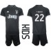 Tanie Strój piłkarski Juventus Timothy Weah #22 Koszulka Trzeciej dla dziecięce 2023-24 Krótkie Rękawy (+ szorty)